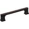 Jeffrey Alexander 128 mm Center-to-Center Brushed Oil Rubbed Bronze Sullivan Cabinet Pull 752-128DBAC - alternate 1